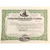 Image 1 : United Smelters, Railway and Copper Company Certificate   (84120)