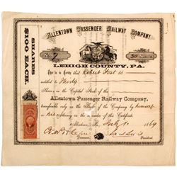 Allentown Passenger Railway Company   (75866)