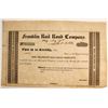 Image 1 : Franklin Rail Road Co Capital Stock   (75808)