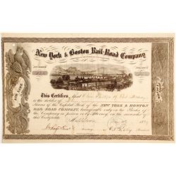 New York & Boston Rail-Road Stock   (83250)