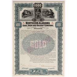 Northern Alabama Coal, Iron and Railway Co bond   (106439)