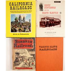 Western Railroad Books (4)   (63361)