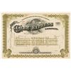 Image 1 : Globe Express Company Stock Certificate   (104358)
