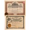 Image 1 : Two Insurance Company Stock Certificates   (107330)
