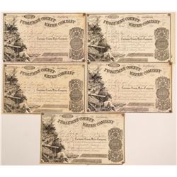 Tuolumne County Water Co Stocks (5)   (105481)
