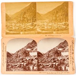 Silver Plume CO Stereoviews (2 count)   (53243)