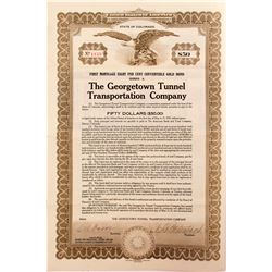 Georgetown Tunnel Transportation Company Bond   (52314)