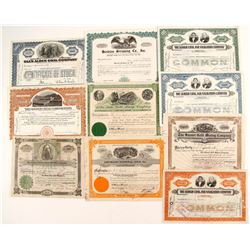 Colorado and Coal Mining Stock Certificates   (87316)