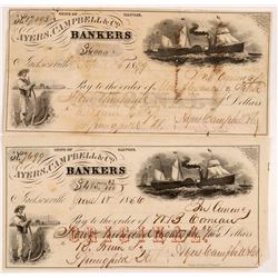 Ayers, Campbell & Co. Bankers Exchanges (2)   (106501)