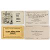 Image 1 : Four Different Montana Business Cards   (38820)