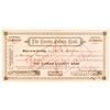Image 1 : Eureka County Bank Stock Certificate   (54368)