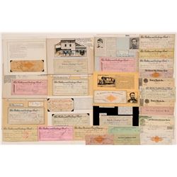 Nevada Check Collection   (107399)