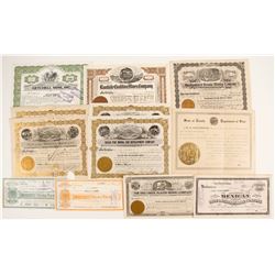 Nevada Mining Stock Certificate Collection   (87317)