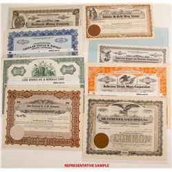 Nevada Mining Stock Collection   (79302)