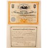 Image 1 : North  Eastern Gold & Silver Mining Co.(2 Stock Certs)   (77900)