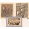 Image 1 : Harpers Prints (3) of Firemen on Duty   (91498)