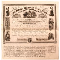 Stafford Meadow Coal Iron City Improvement Company of Scranton Bond   (51546)