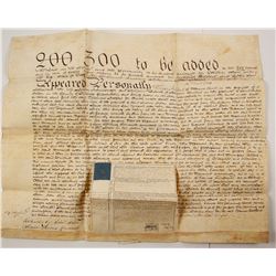 1788 Middlesex Last Will & Testament   (77617)