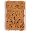 Image 1 : 19th Century Carved Wood Business Card Holder   (106494)