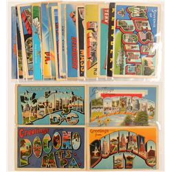 Eastern US Large Letter Postcards   (103267)