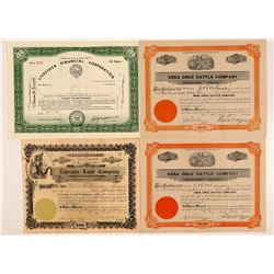 Four Land and Cattle Stocks   (104011)