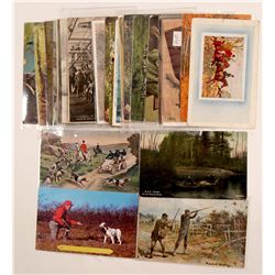 Hunting Postcards   (104978)