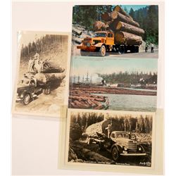 Logging Postcards   (105352)