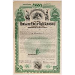 Louisiana Electric Light Company bond   (106440)