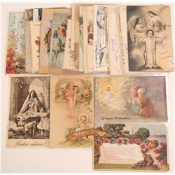 Religious Themed Postcards   (105345)