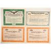 Image 1 : Stock Certs. (4)   (86829)
