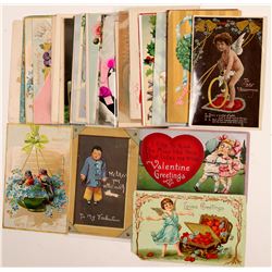 Valentine Postcards   (104615)