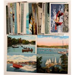 Water Sports Postcards   (104980)