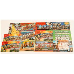 Western US Large Letter Postcards   (104968)