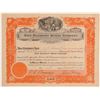 Image 1 : New Harmony Mines Company Stock Certificate   (107122)