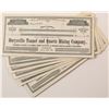 Image 1 : Group of Marysville Tunnel & Quartz Mining Co. Stock Certificates   (67054)