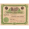 Image 1 : Vanderbilt Mines Company Stock Certificate    (107236)