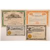 Image 1 : Four Different Yreka Mining Stock Certificates   (107124)