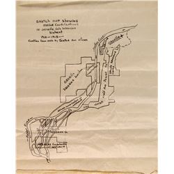 Map of Oroville Gold Dredging District   (51502)