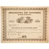 Image 1 : Philadelphia and California Mining Company Stock   (86037)
