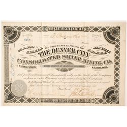 Denver City Consolidated Silver Mining Company   (85234)