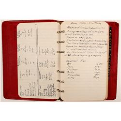 Mining Engineer Hand Written Notebook   (105081)