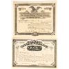 Image 1 : Two Crescent Mining Company Stocks (with J. P. Whitney Signature)   (86730)