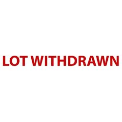 Lot Withdrawn DO NOT BID