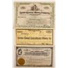 Image 1 : Three Different Eureka mining stocks Cert.   (84611)