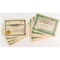 Jumbo Extension Mining Stock Certificates (17)   (51948)