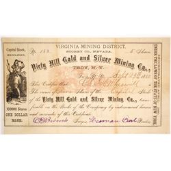 Piety Hill Gold and Silver Mining Co   (86527)