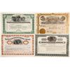 Image 1 : 3 Mining stocks / 1 Railroad stock   (86558)