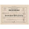 Image 1 : Osceola Gravel Mining Company Stock Certificate   (104413)
