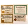 Image 1 : Four Nevada Stock Cert.   (84612)