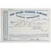 Image 1 : Adams Express Company Freight Receipt   (79042)